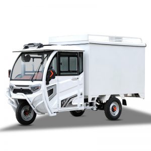 2 meters extended carriage electric tricycle, load-carrying express truck, three-wheeled electric vehicle (8)