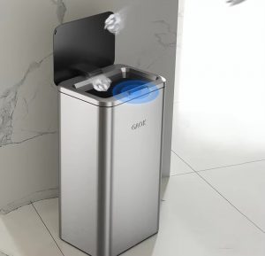 Rectangular Smart Stainless Steel Trash