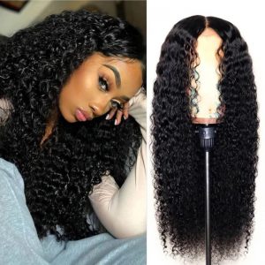 Corn permed long curly hair small curly African wig, wig manufacturer spot, chemical fiber full headgear (9)