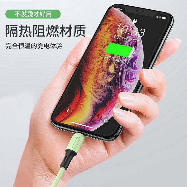 Data cable, three-in-one mobile phone charging cable, one-to-three suitable for Apple type-c Android usb fast charging cable,2025 latest - Image 3