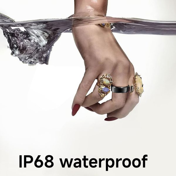 Smart ring, heart rate blood oxygen tracking ring, sleep monitoring IP68 waterproof photo exercise - Image 3